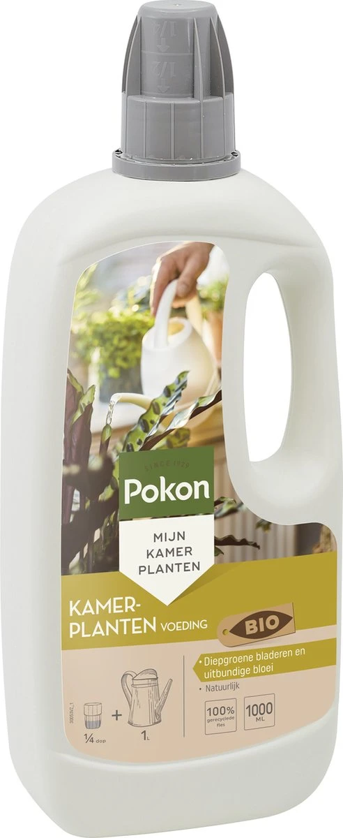Pokon Bio Kamerplanten Voeding - 1l - Plantenvoeding (bio) - 7ml Per 1L Water - Afbeelding 7