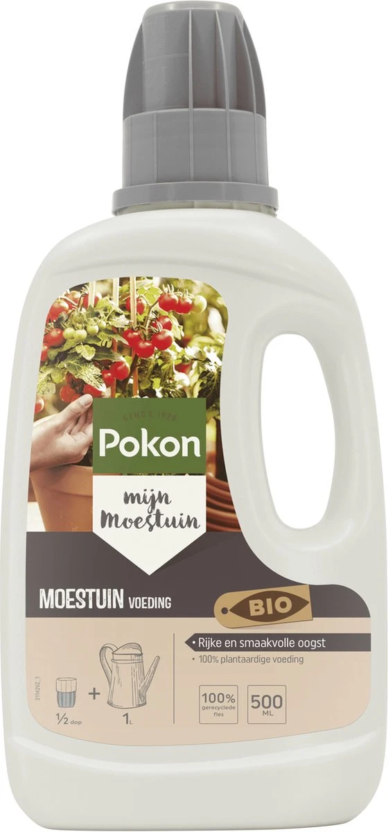 Pokon Bio Moestuinvoeding - 500ml - Plantenvoeding - 14ml Per 1l Water - Afbeelding 8