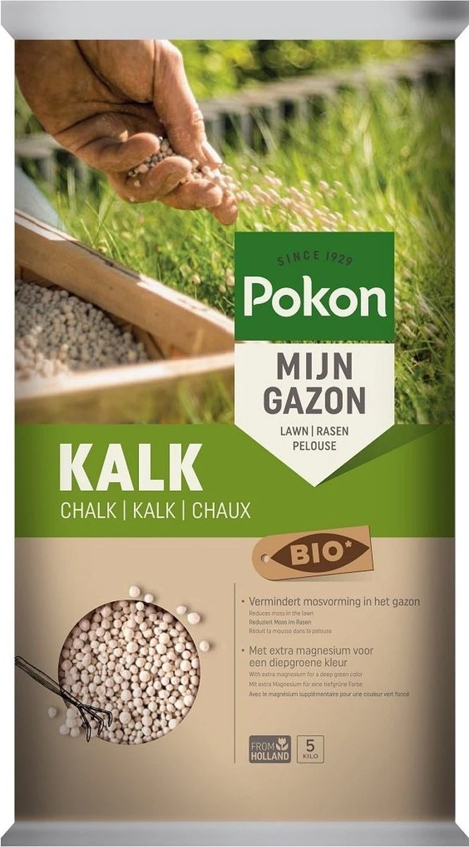 Pokon Bio Kalk - 10kg - Voor Een Betere Bodemstructuur - Afbeelding 7