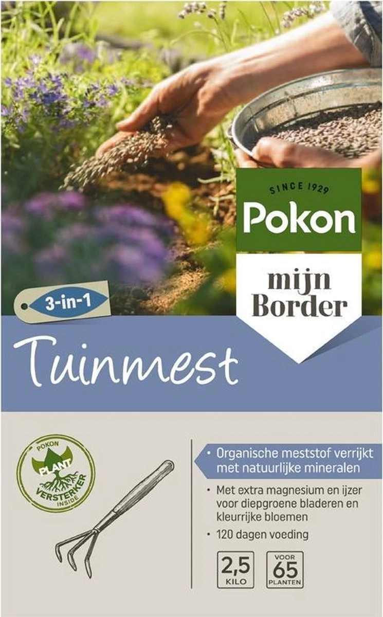 Pokon Tuinmest - 1kg - Meststof - 3-in-1 Werking - Afbeelding 6