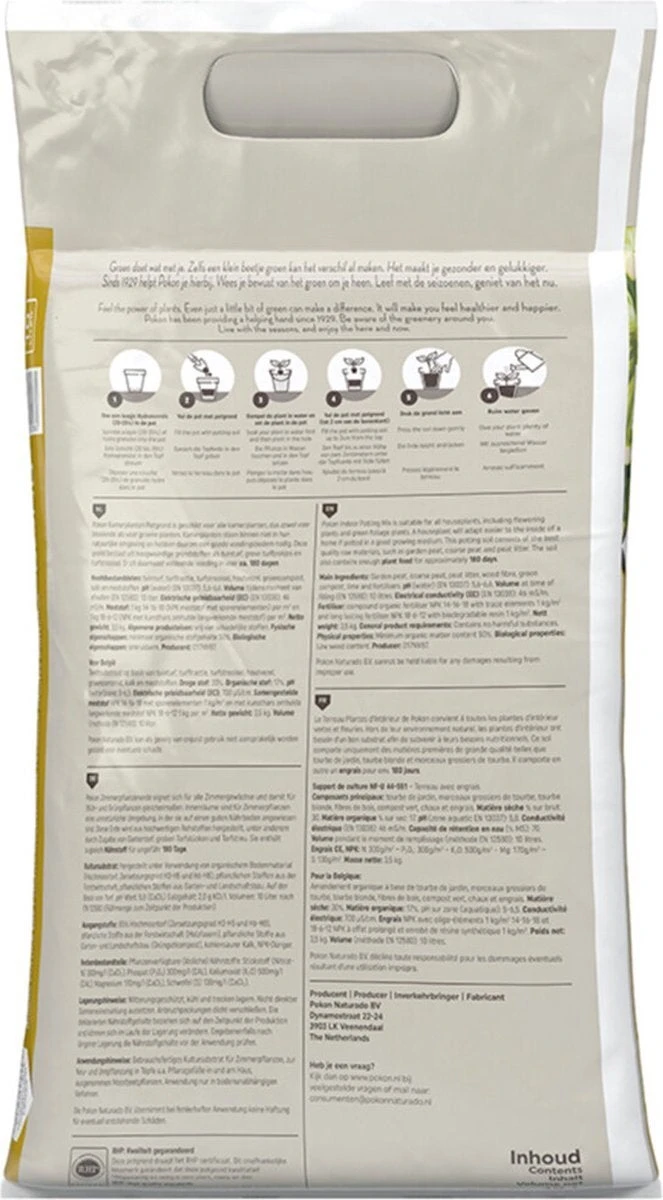 Pokon Kamerplant Potgrond 10 L - Afbeelding 2