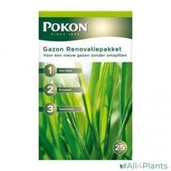 POKON GAZON RENOVATIEPAKKET 3-IN-1 1750 GRAM 25 M²