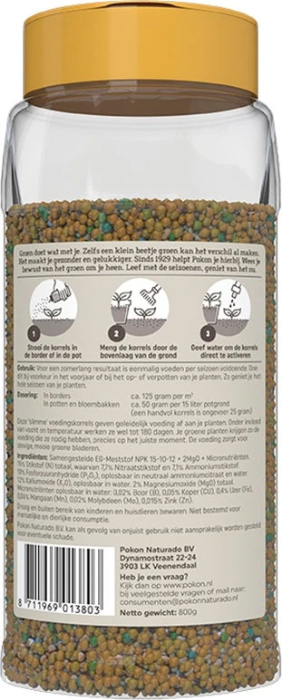 Pokon Strooibus Groene Plantenvoeding 800 G - Afbeelding 2