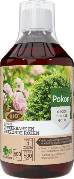 Pokon Bio Kuur Voor Weerbare En Gezonde Rozen Concentraat 500 Ml
