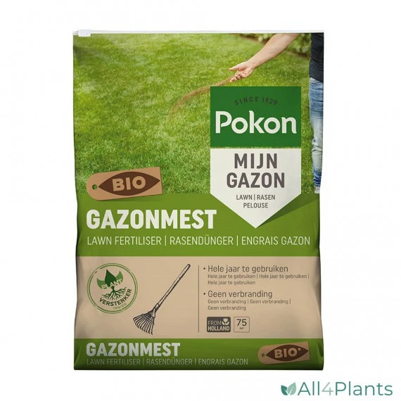 POKON BIO GAZONMEST VOOR 75 M²