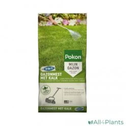 POKON GAZONMEST MET KALK 3-IN-1 250M²