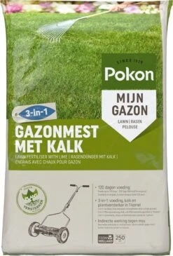 Pokon Biologische Gazonmest 3-in-1 250 M² 16,8 Kg