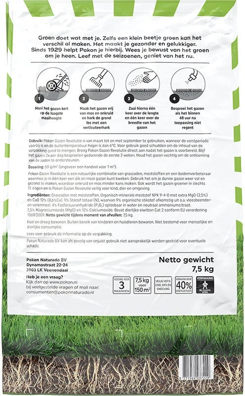 Pokon Gazon Revolutie 7,5 Kg - Afbeelding 3
