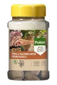 Bio Terras En Balkon Voedingskegels, Pokon, 40 St