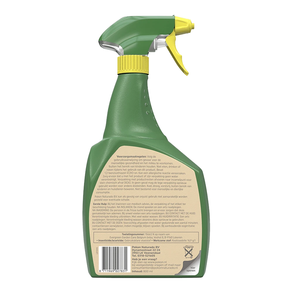 Pokon Bio Tegen Insecten Polysect GYO Spray 800ml - Insecten En Ongedierte - Afbeelding 2