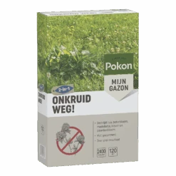 Pokon Onkruid Weg! 2,4kg Voor 120mu00b2 - Onkruid En Aanslag