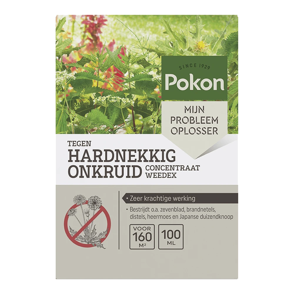Pokon Tegen Hardnekkig Onkruid Concentraat Weedex 100ml - Onkruid En Aanslag